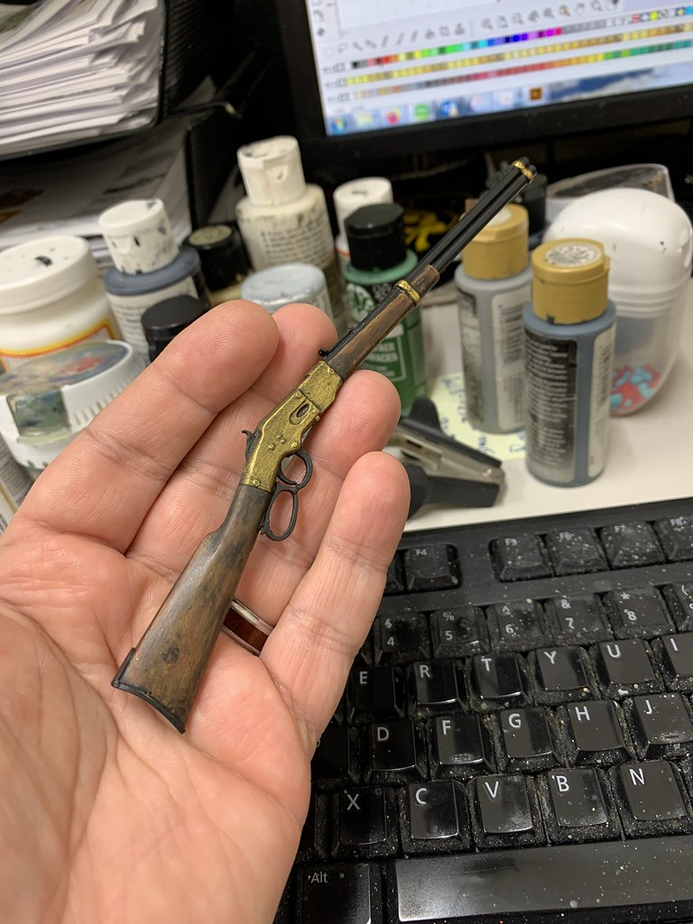 Micro Six Guns repaints