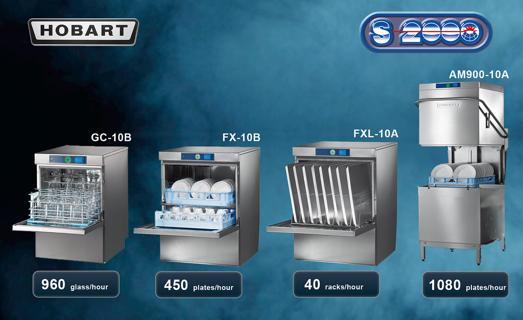 Hobart Dishwashers Hobart dishwashers guarantee a fully hy… Flickr