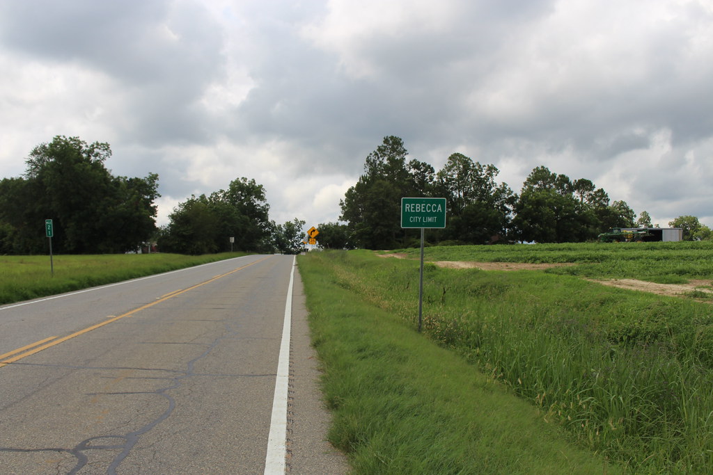 Rebecca city limit GA112 SB Rebecca, Turner County, Flickr