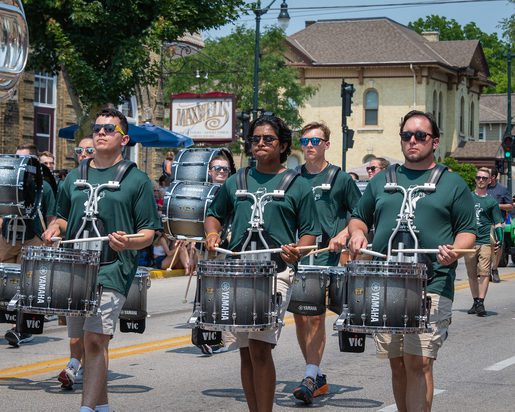 Madison Scoutsdrums 4th of July Parade Cedarburg, WI Patricia