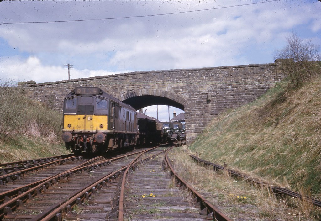 West Woodburn station in Northumberland with a train carry… Flickr