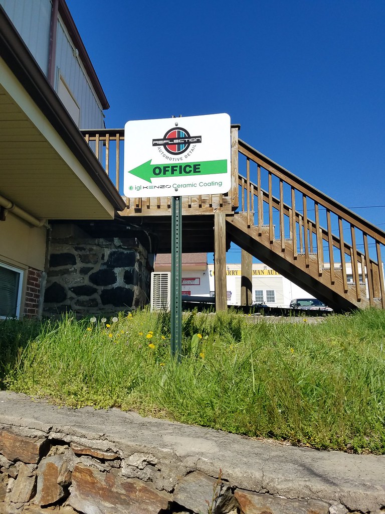 Reflection Auto Detail Metal Sign Sir Speedy Havertown Flickr