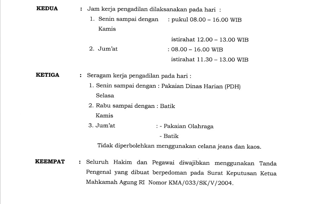 jam kerja PT dan PN Flickr