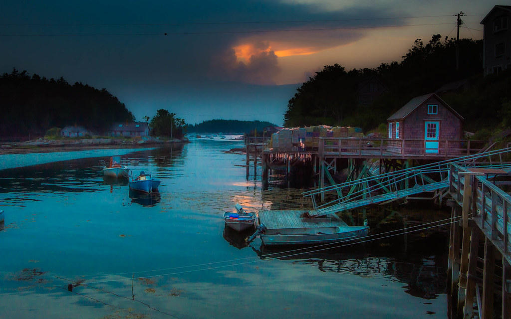 West Point Lobster Fishing Phippsburg, Maine John McLaughlin Flickr