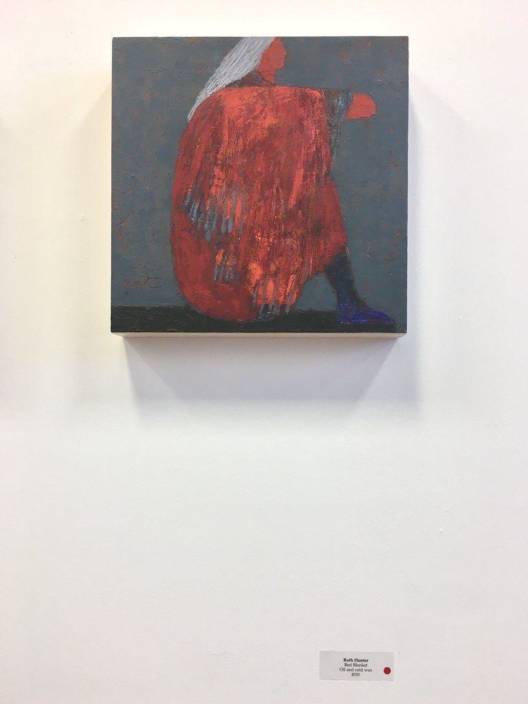 Sold!🔴Red Blanket Woman Ruth Hunter Studio Flickr