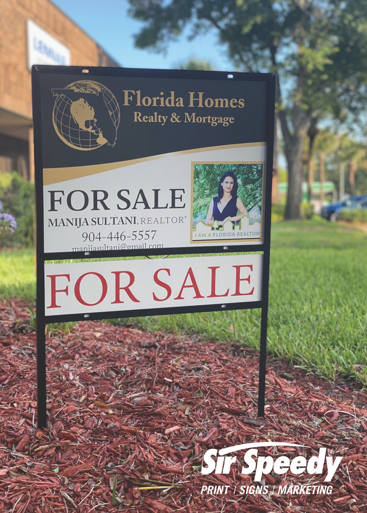 Real Estate Sign Sir Speedy Jacksonville Flickr