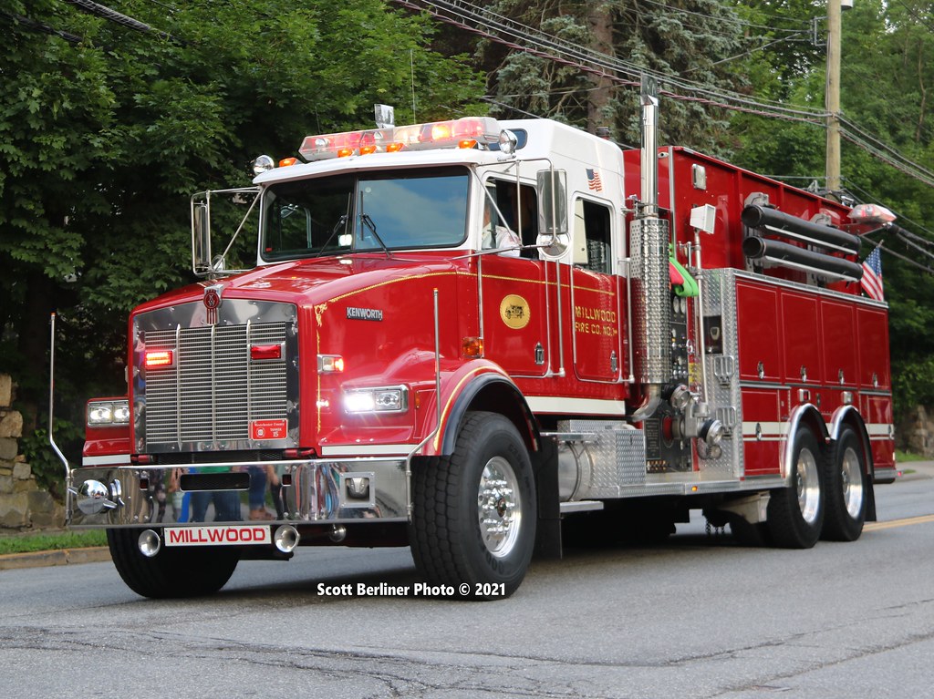 MILLWOOD, NY FIRE DEPARTMENT TANKER 15 Tanker 15 1994 3D,… Flickr