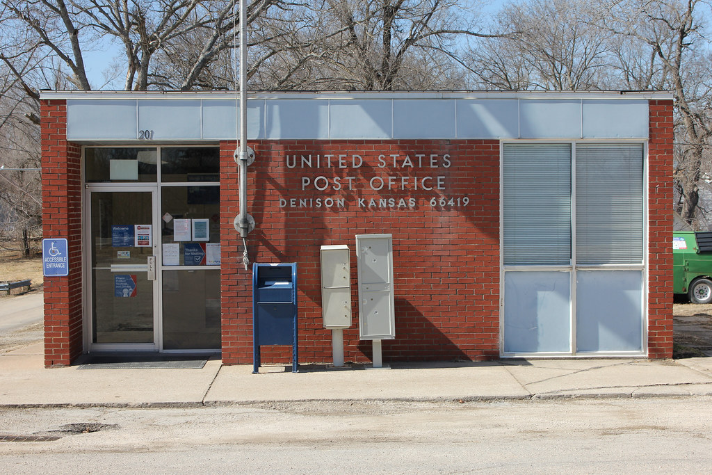 Post Office Denison, KS Denison was founded in 1887 when… Flickr
