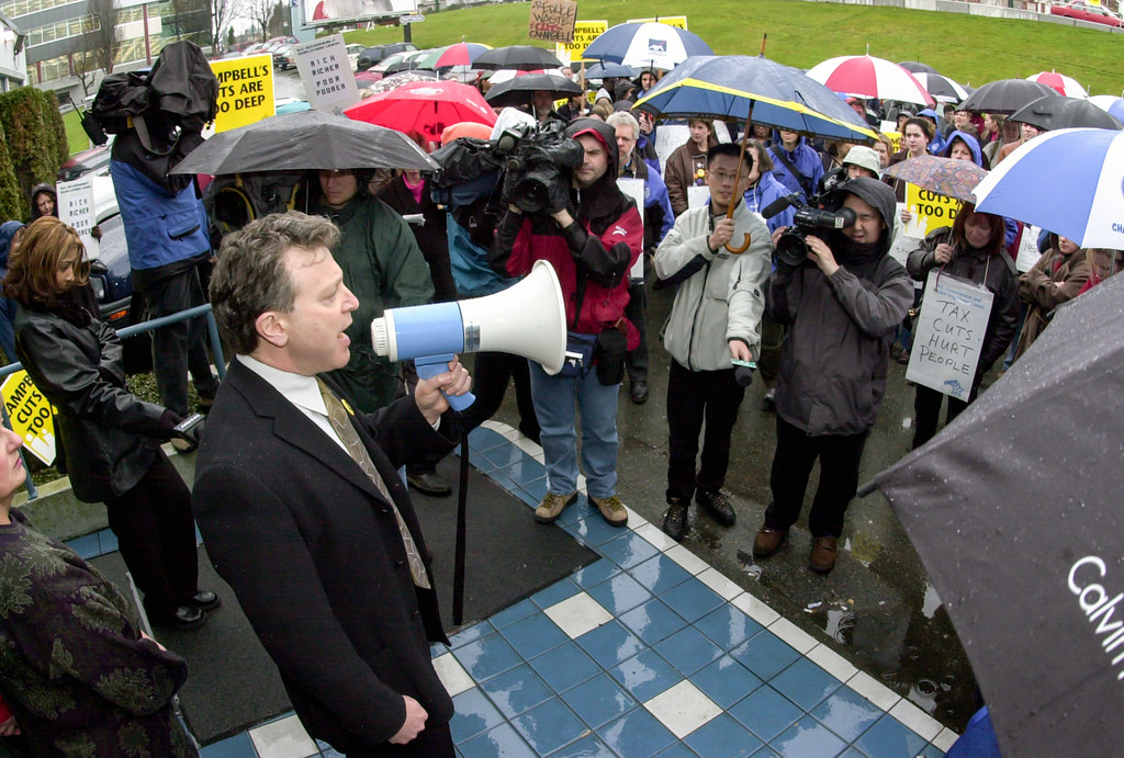 BCGEU Campbell Cuts Rally 2002 09 Joshua Berson Photo ber… Flickr