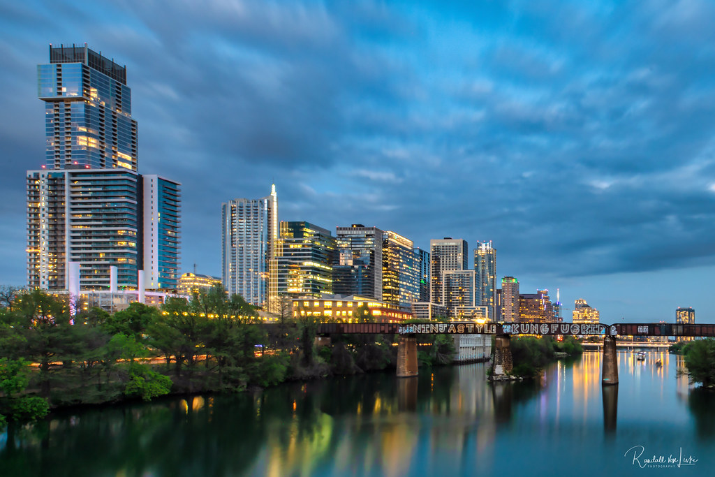 Blue Hour In Austin, Texas A blue hour view of downtown Au… Flickr