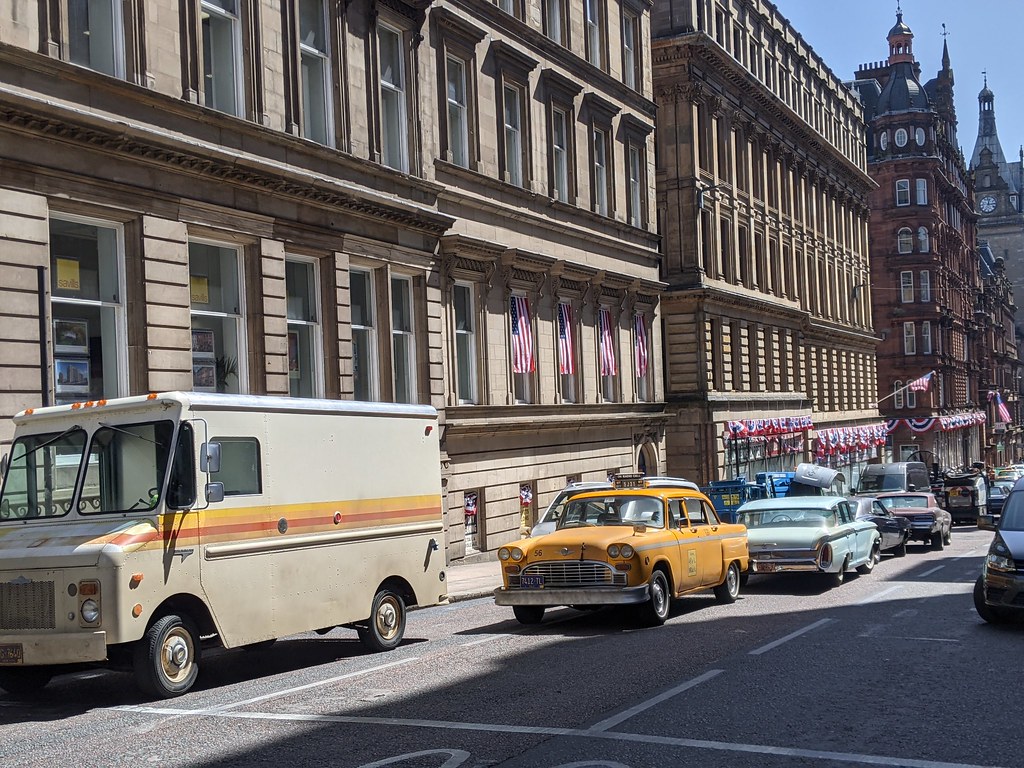Indiana Jones being filmed in Glasgow Daniel Flickr
