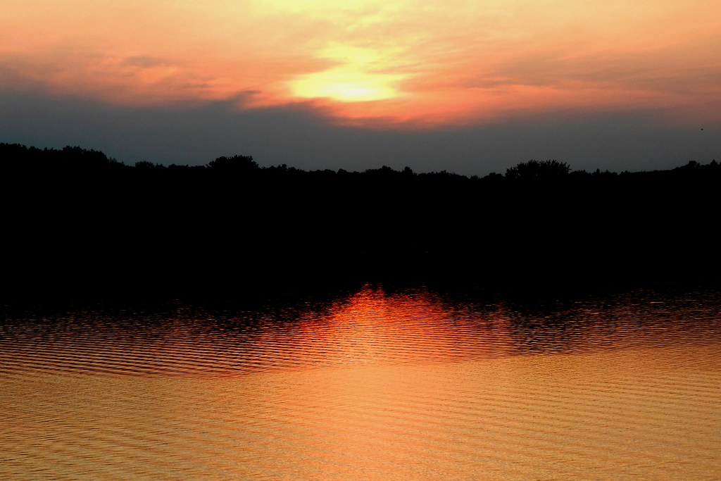 Sunset on Wollaston Lake, Coe Hill Ontario Joseph Hollick Flickr