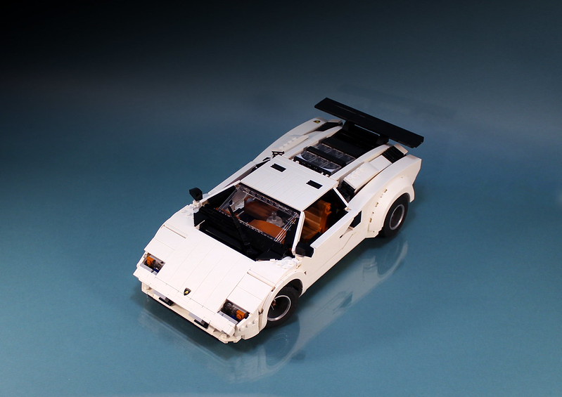 LEGO MOC 10295 Countach by firas_legocars Rebrickable Build with LEGO
