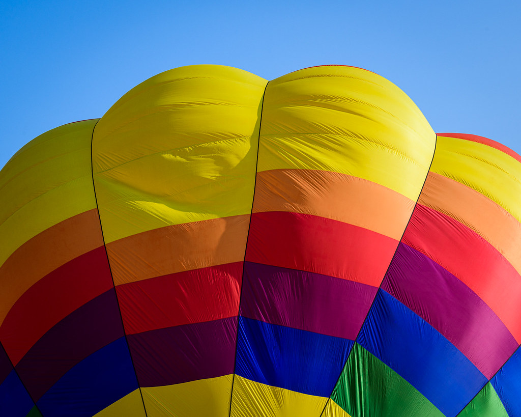 Hot Air Balloon Abstract 2 Balloons Over Mukwonago 2021 M… Flickr