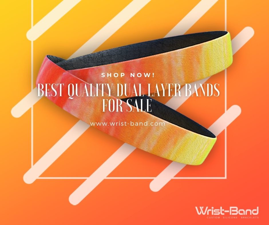 Best Quality Dual Layer Bands For Sale www.wristband.co… Flickr