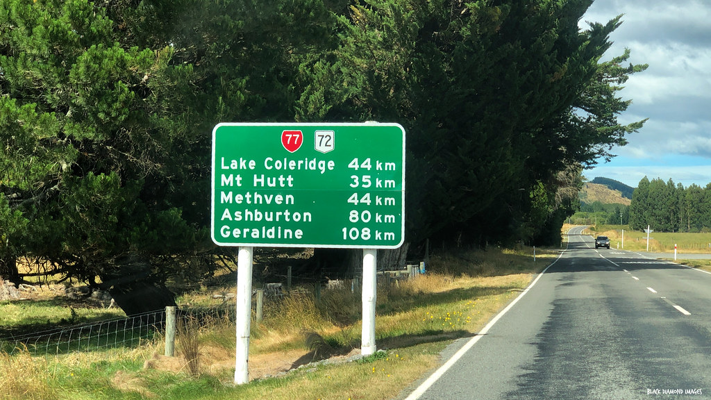 Lake Coleridge Sign on Windwhistle Road, Windwhistle, Sout… Flickr