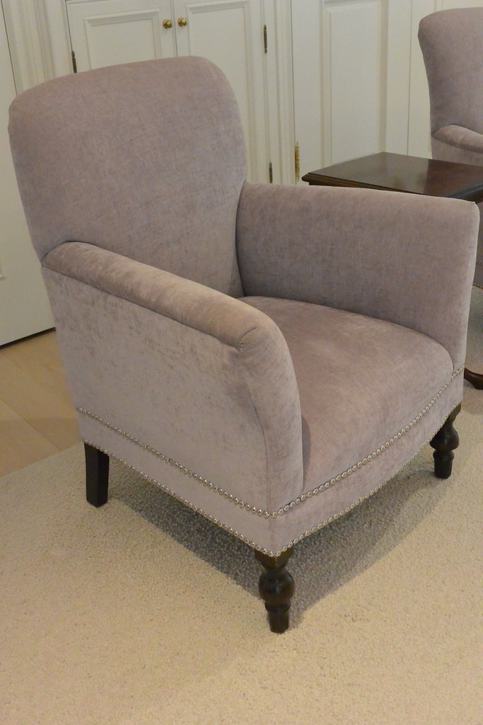 DSC_7927 velour chair. turned legs. SOLD Jane Haslett Flickr