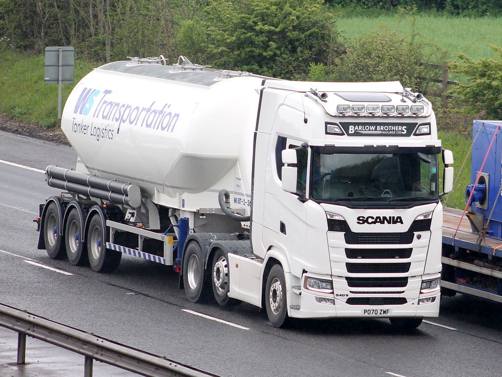PO70 ZWF Barlow Brothers PO70 ZWF 2021 Scania 540S Highl… Flickr