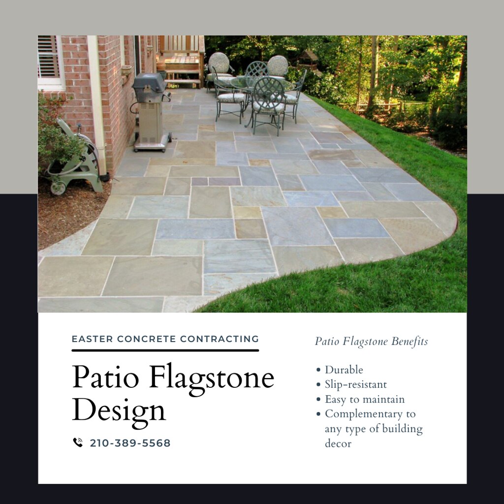 Patio Flagstone Design San Antonio Flagstone is one of the… Flickr