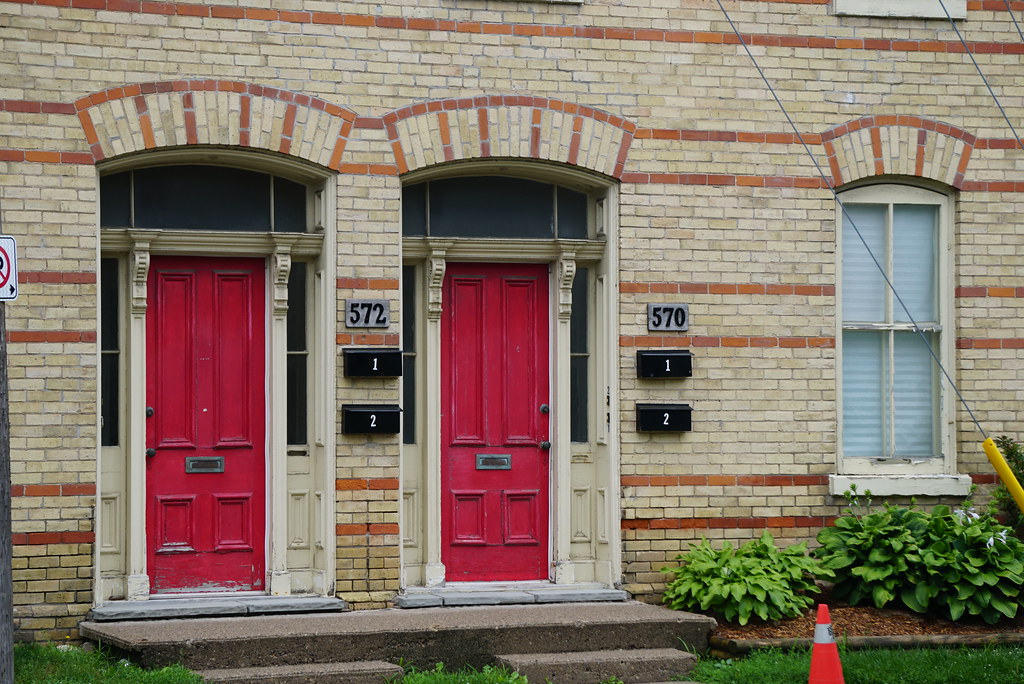 Doorways of Talbot Street Talbot Street, London ON, 17 Jul… Flickr