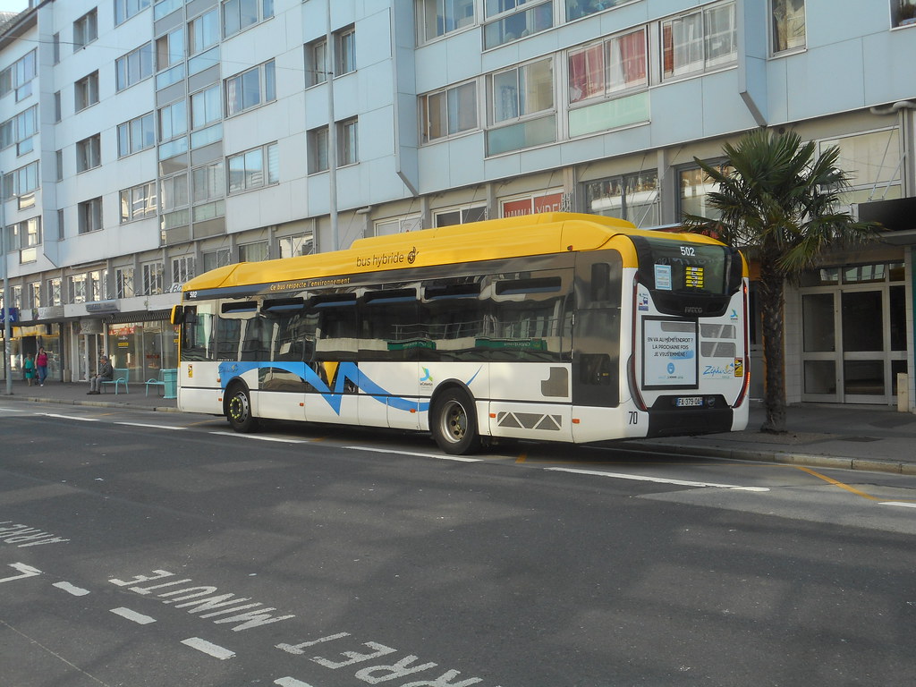 Iveco Bus Urbanway 12 autobus urbain Zéphir Bus Cherbourg … Flickr