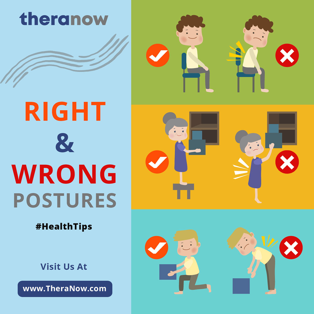correct posture 🔹 . ! Theranow Flickr