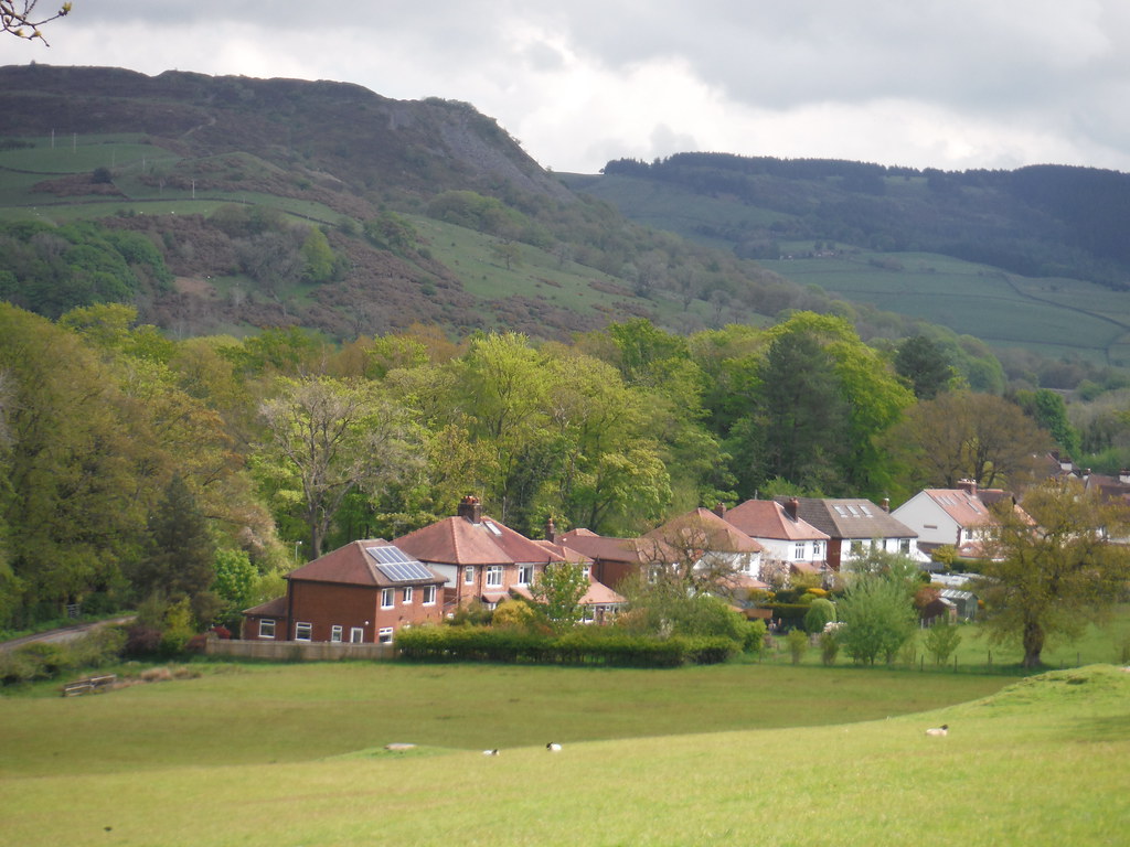 Langley village and Tegg's Nose, from Sutton Lane Ends Flickr