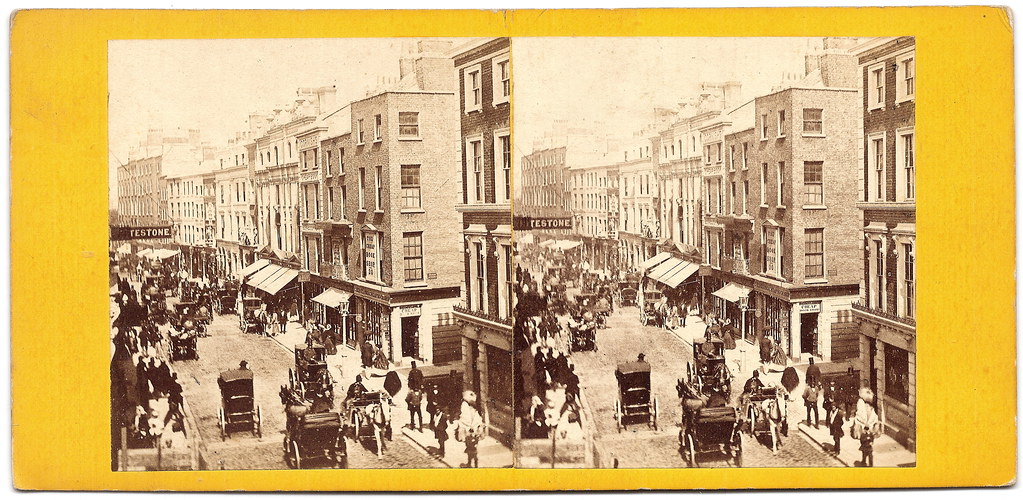 Dublin Grafton Street The Stereo Card This stereo card h… Flickr