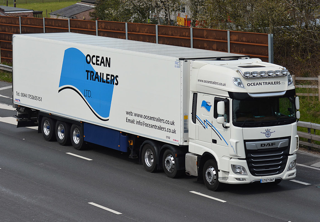 Ocean Trailers ST67DAF M6 Todhills 20/04/2021 Flickr