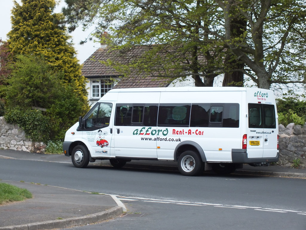 YP61 ZZA a Ford Transsit based LWB mini bus. a££ord Rent a… Flickr