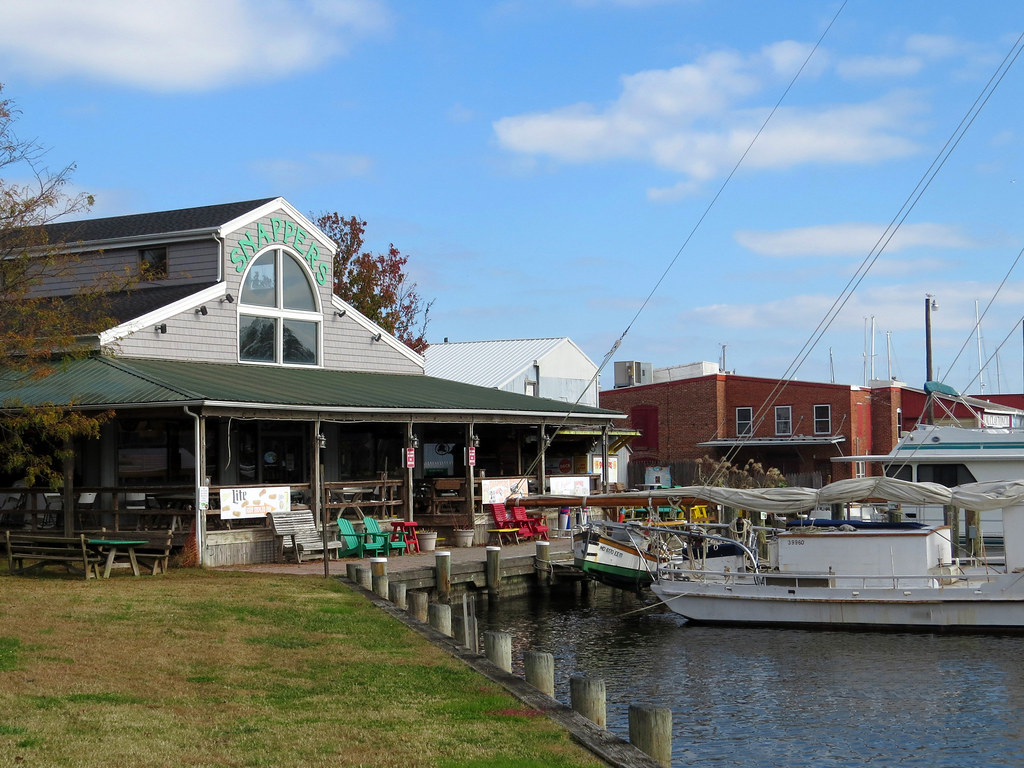Snappers Waterfront restaurant in Cambridge Maryland Mark Jonas