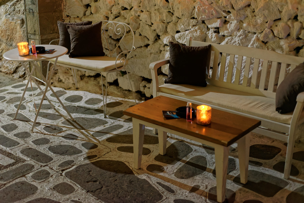 A table at the bar. Gythio, Lakonia. Babis Greek Flickr