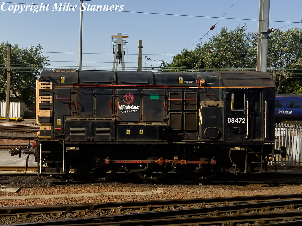 08472 Craigentinny Wabtec rail class 08 shunter Mike stanners Flickr