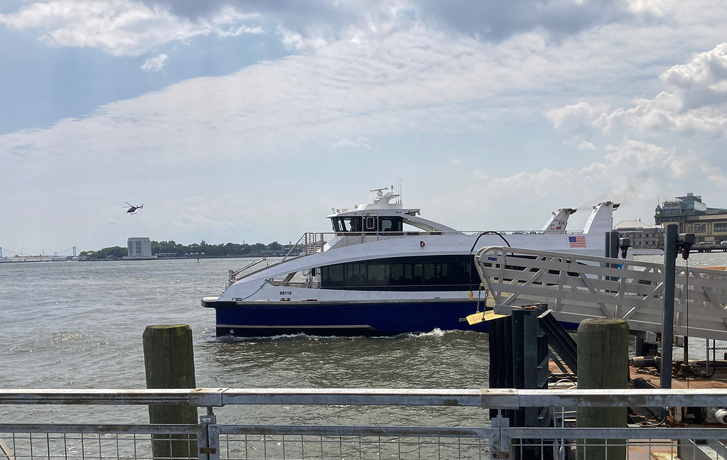 HB119 NYC Ferry at Pier 11, Wall Street, Manhattan, Ea… Flickr