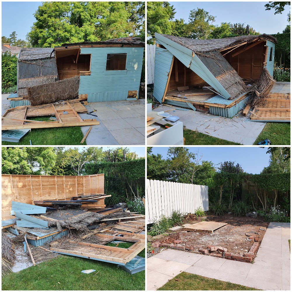 Garden Shed Removal Belfast Shed demolition and disposal i… Flickr
