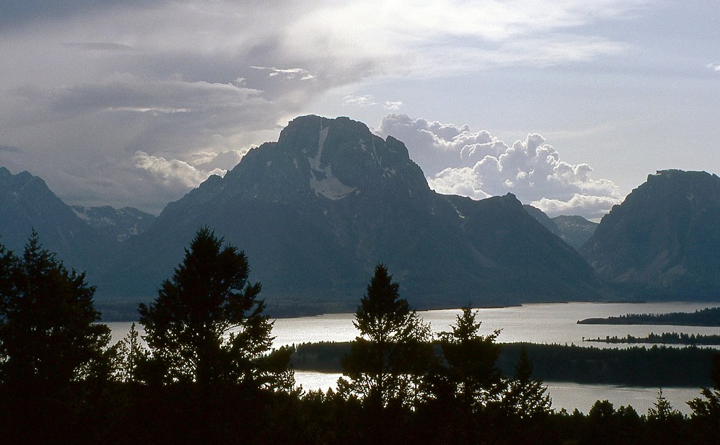 Mont Moran Vue depuis Jackson Point Overlook. Le mont Mora… Flickr