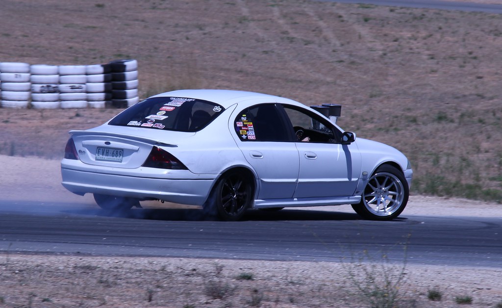 Ford Falcon AU Drift, The Bend Geoff Nowak Flickr