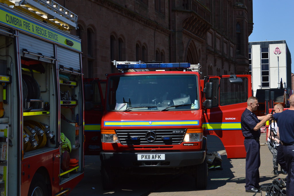 Cumbria Fire & Rescue Service, BarrowinFurness station … Flickr