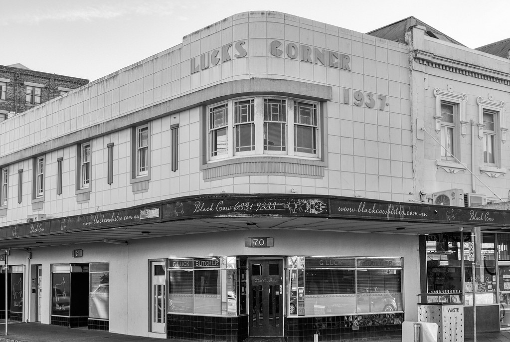 Luck's Corner Luck's corner shop was built in 1937. This w… Flickr