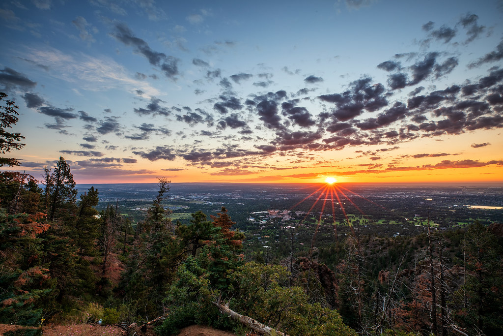 Colorado Springs sunrise Bruce Hausknecht Flickr