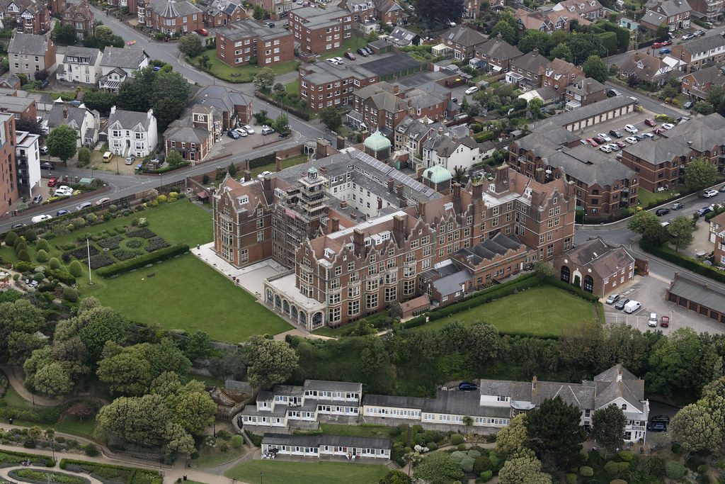 Aerial image Harvest House in Felixstowe Built by Douglas… Flickr