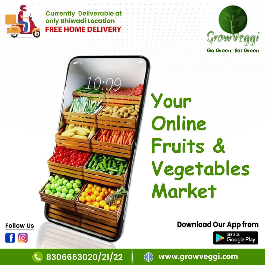 Online Vegetables Delivery Bhiwadi Green veggies and fruit… Flickr