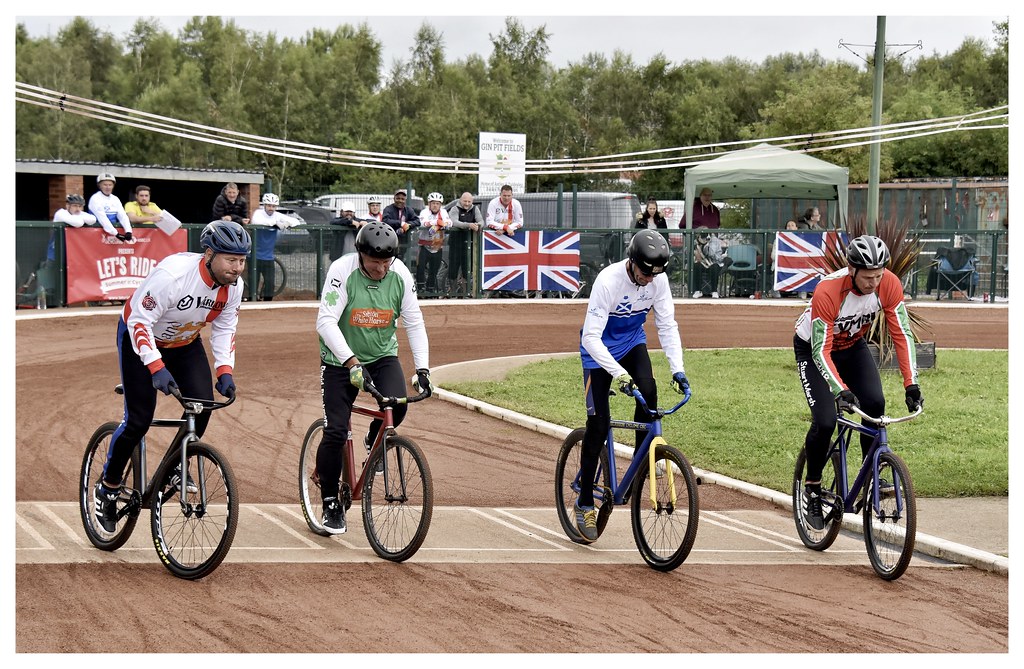 Cycle speedway home international Gin Pit, Tyldesley Flickr
