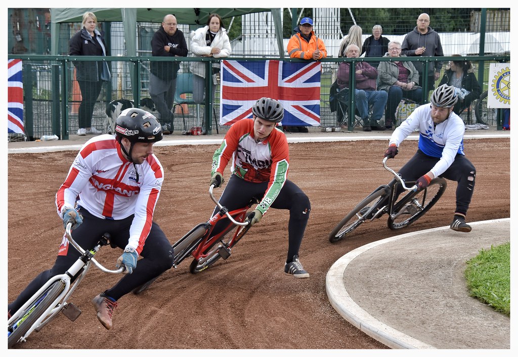 Cycle speedway home international Gin Pit, Tyldesley Flickr