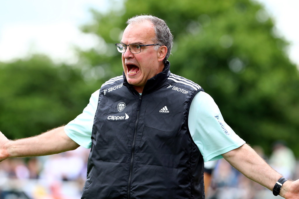 Leeds United v Real Betis Leeds United Head Coach Marcelo … Flickr