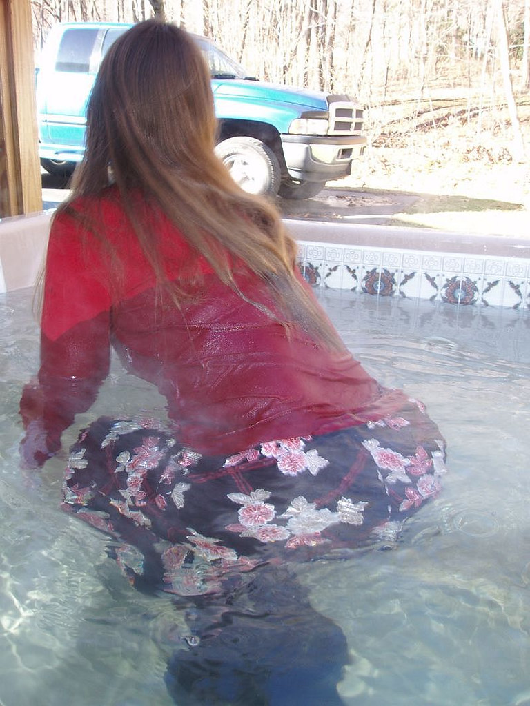 Hot tub boots 4 Now to get my clothes wet mstmanone Flickr