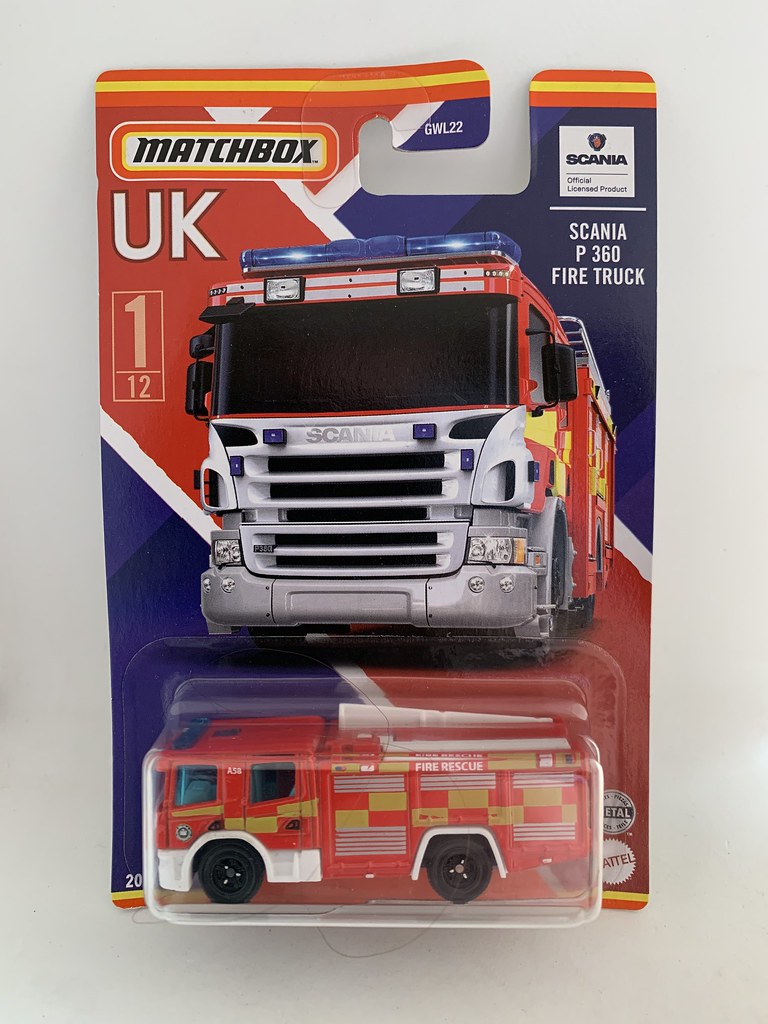 Mattel Matchbox UK Series Number 1/12 Scania P360 F… Flickr