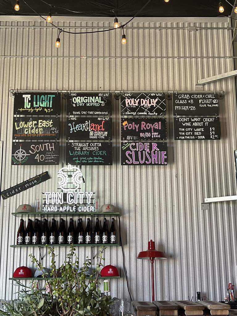 Tin City Cider Tin City Cider in Paso Robles, California Sarah