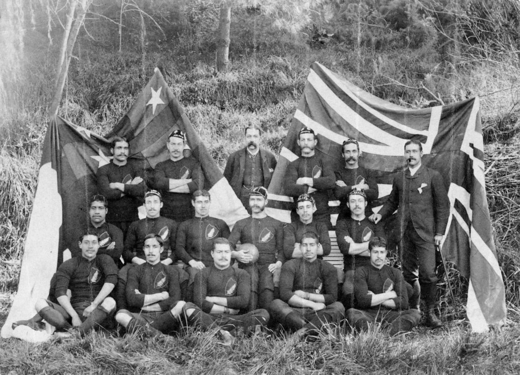 New Zealand Natives Rugby Team, 1888 On 3 October 1888, a … Flickr
