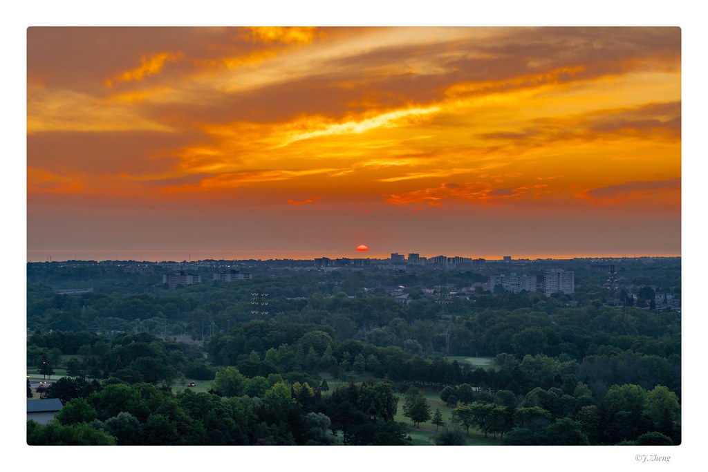 Golden Sunrise Hamilton Ontario AncasterZ Flickr